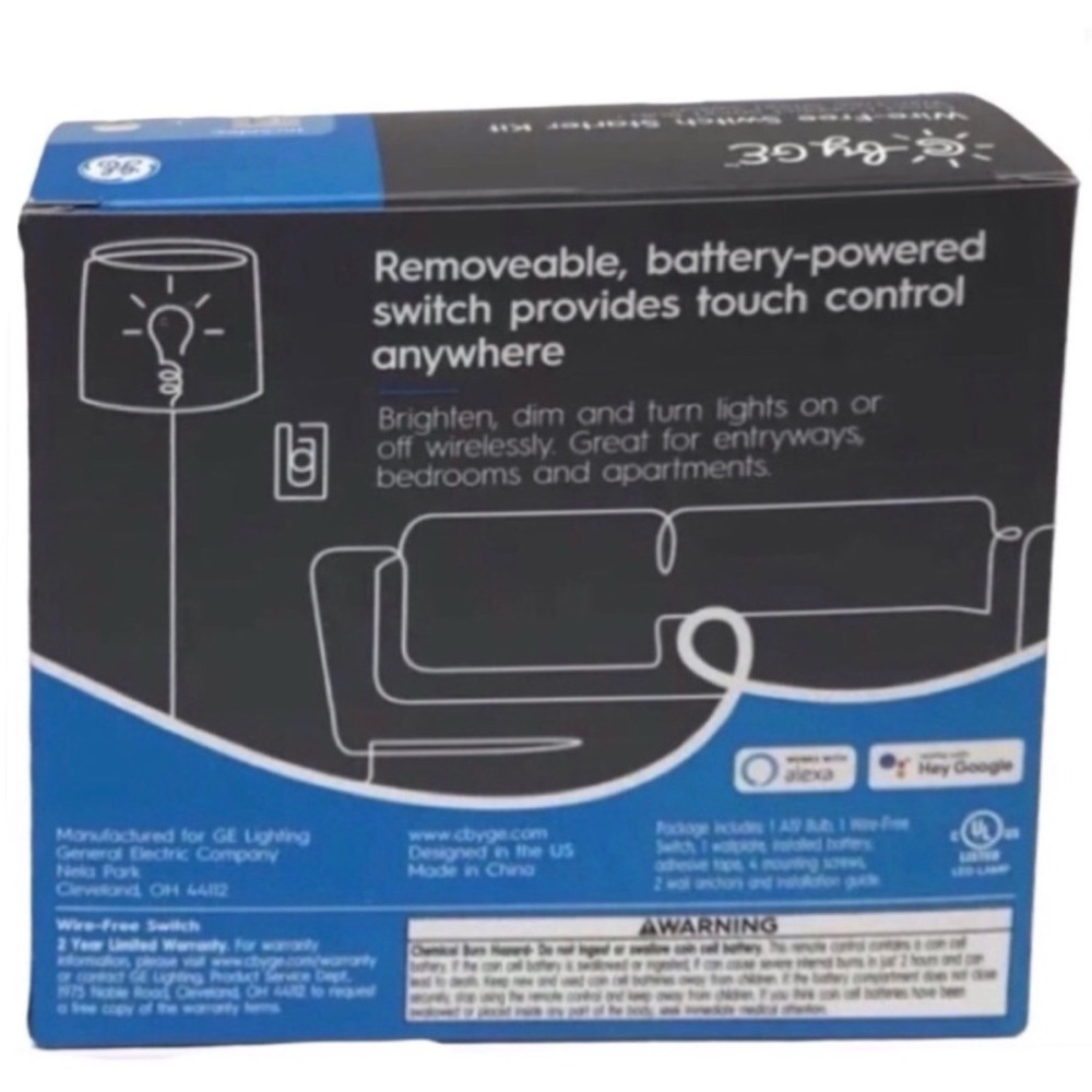 GE Wire-Free Switch Starter Kit (NWT) - Picture 2 of 6